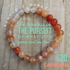 Carnelian Stretchy Bracelet